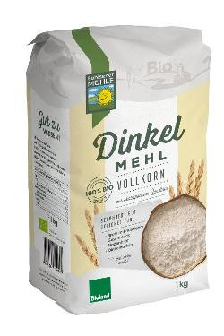 Produktfoto zu Dinkelvollkornmehl, 1kg