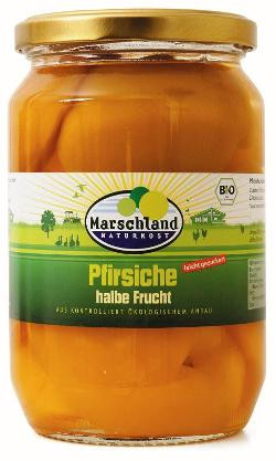 Produktfoto zu Pfirsiche im Glas, halbe Frucht 720ml ATG 385g