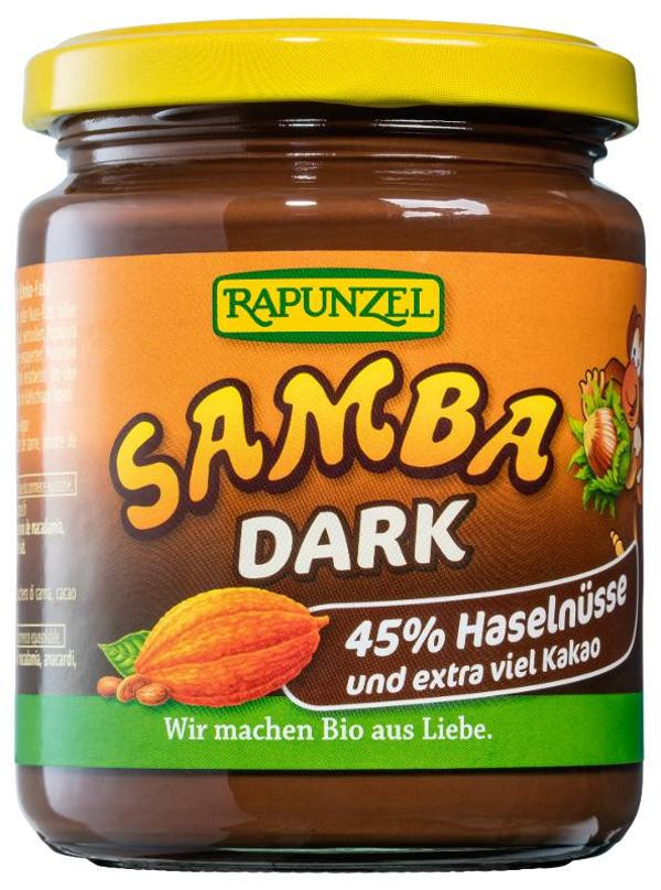 Produktfoto zu Samba Dark - Zartbitteraufstrich, 250g