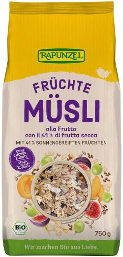 Produktfoto zu Früchte Müsli, 750g