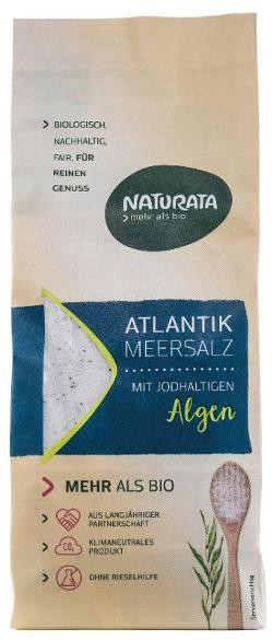 Produktfoto zu Atlantik Meersalz m.jodhaltige Algen, 500g