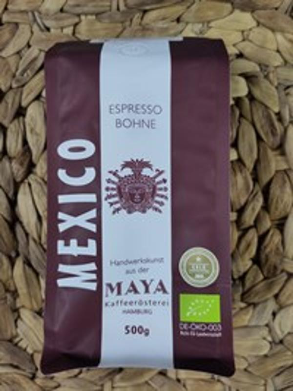 Produktfoto zu Espresso Bohne Maya, 500g