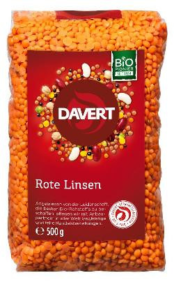 Produktfoto zu Rote Linsen, 500g