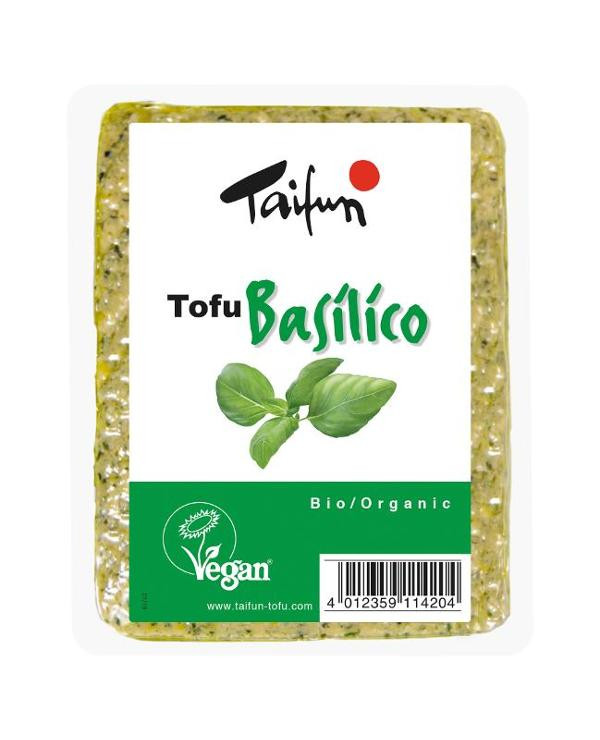 Produktfoto zu Tofu Basilico, 200g