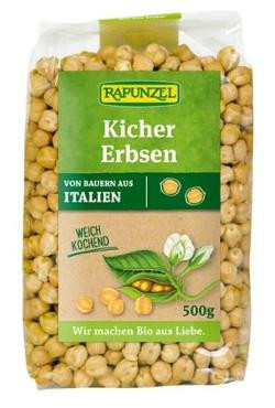 Produktfoto zu Kichererbsen, getrocknet, 500g