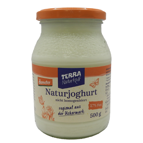 Produktfoto zu Joghurt natur 3,7%, 500g