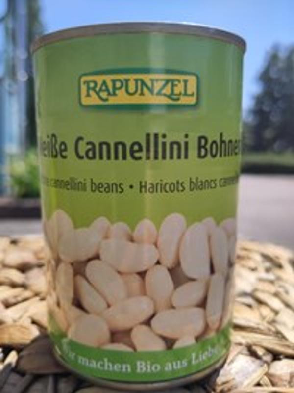 Produktfoto zu Weiße Cannellini Bohnen in der Dose 400g