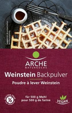 Produktfoto zu Backpulver, Weinstein, 3x18g