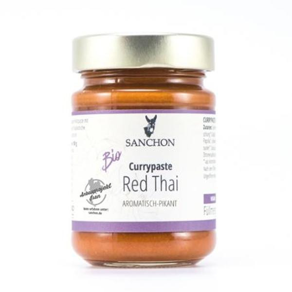 Produktfoto zu Currypaste Red Thai, feine Limettennote, 190g